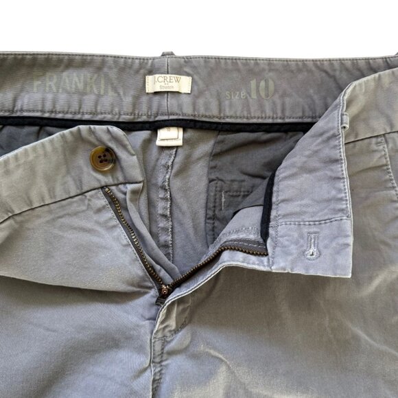 J. Crew Frankie Chino Stretch Pant Size Ten in Gray - Picture 4 of 4